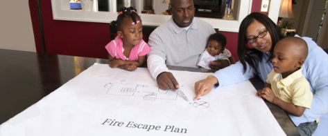 Be sure your family has a plan for many different emergency scenarios. [Photo source: Ready.gov]